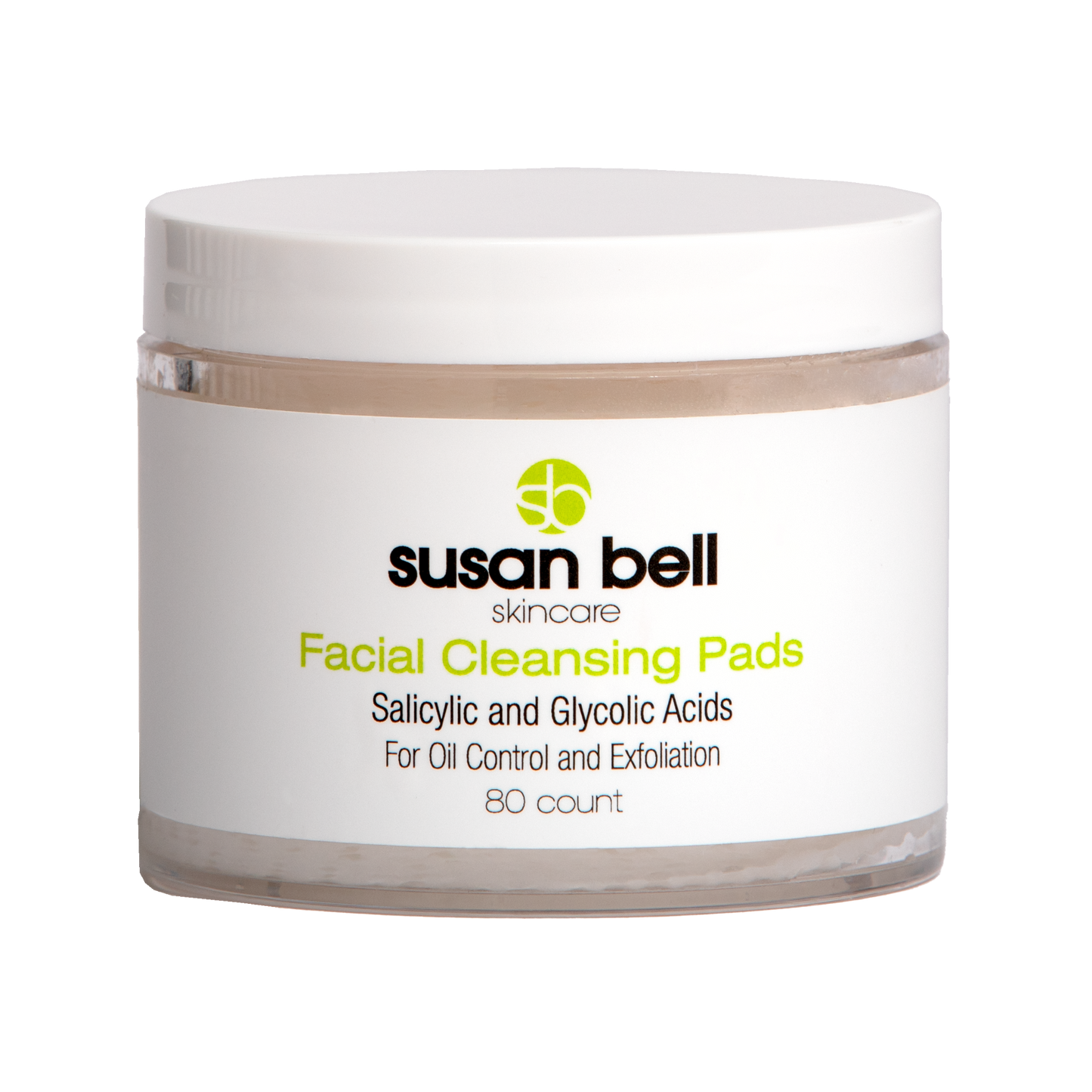 Healthy Treatment Skincare Facial Cleansing Pads, Front